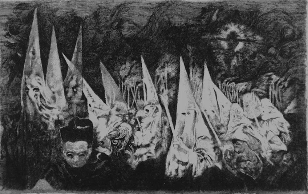 蚀刻版画 Vespignani - El Miserere