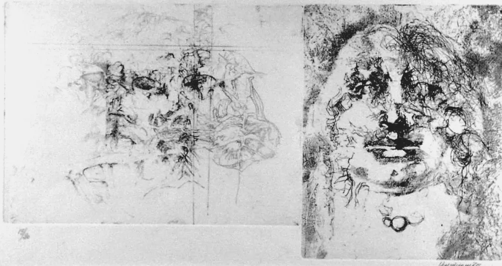 版画 Vespignani - Figure