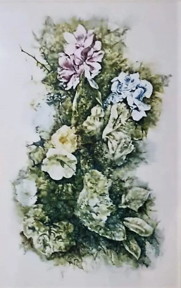 石版画 Vespignani - Fiori