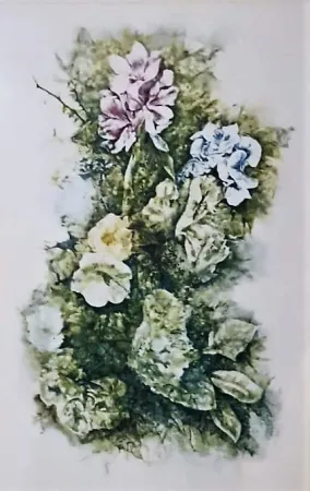 石版画 Vespignani - Fiori