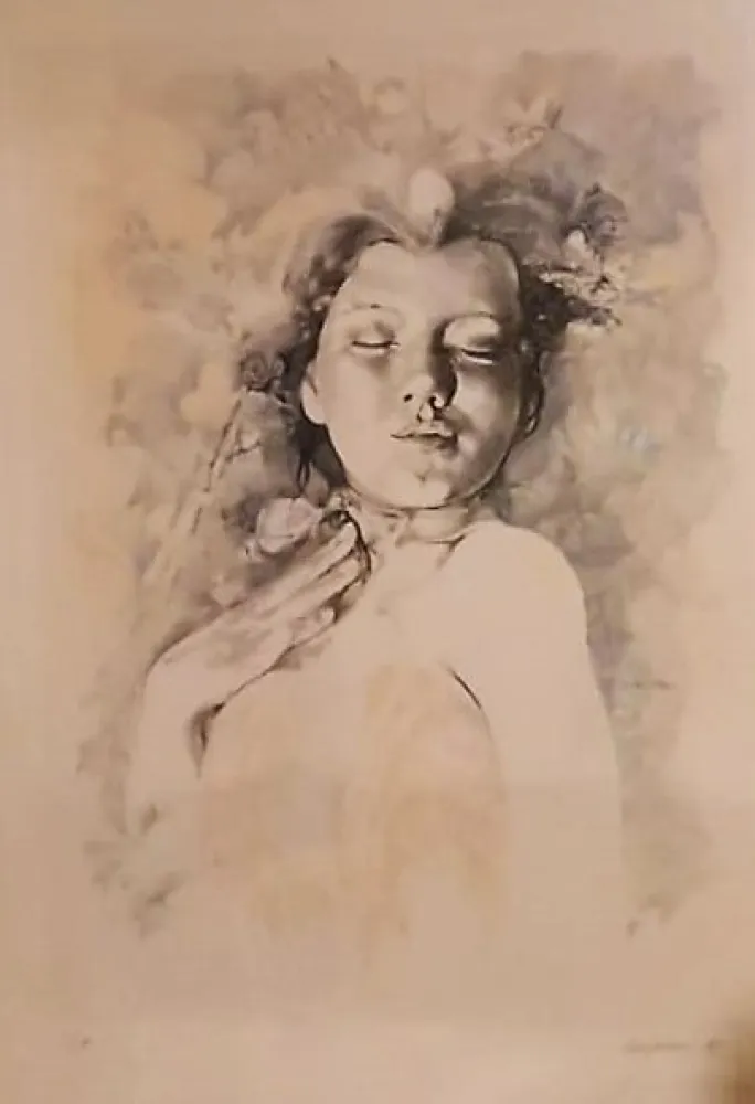 蚀刻版画 Vespignani - UNTITLED