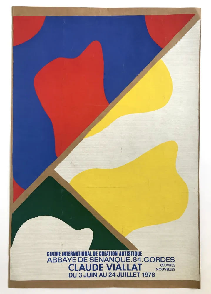 海报 Viallat - Abbaye de Sénanque, Gordes