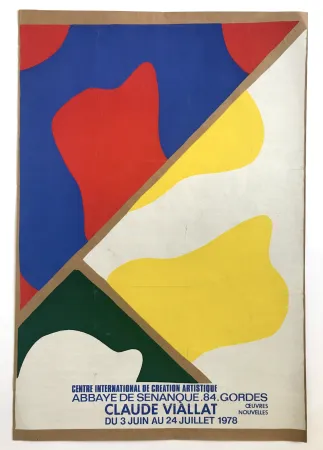 海报 Viallat - Abbaye de Sénanque, Gordes