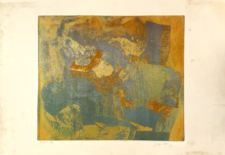 金刚砂版画 Vidal - Composition