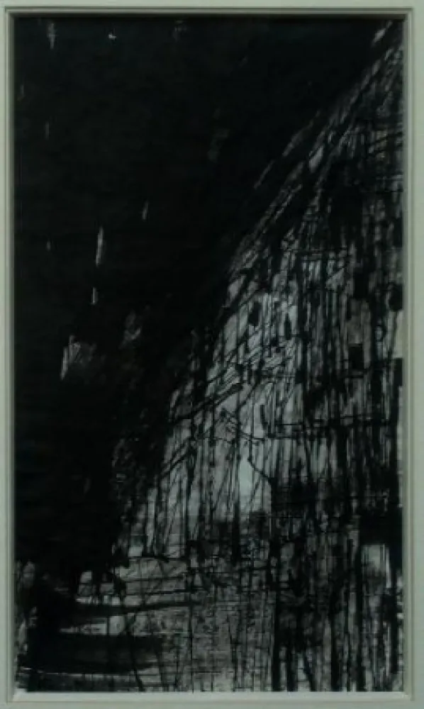 石版画 Vieira Da Silva - Hommage Pessoa