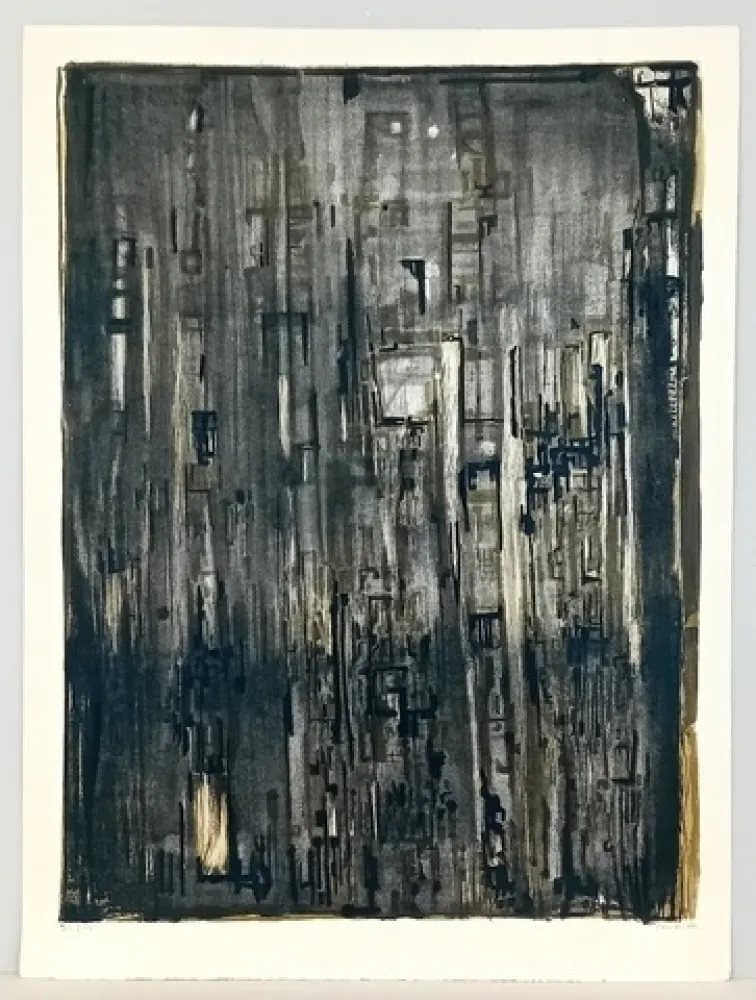 石版画 Vieira Da Silva - Lithographie