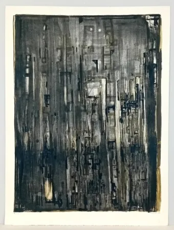 石版画 Vieira Da Silva - Lithographie