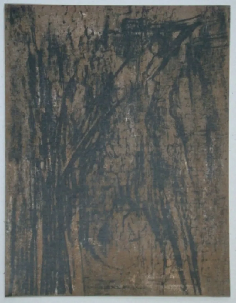 石版画 Vieira Da Silva - Lithographie pour XXe Siècle, 1962