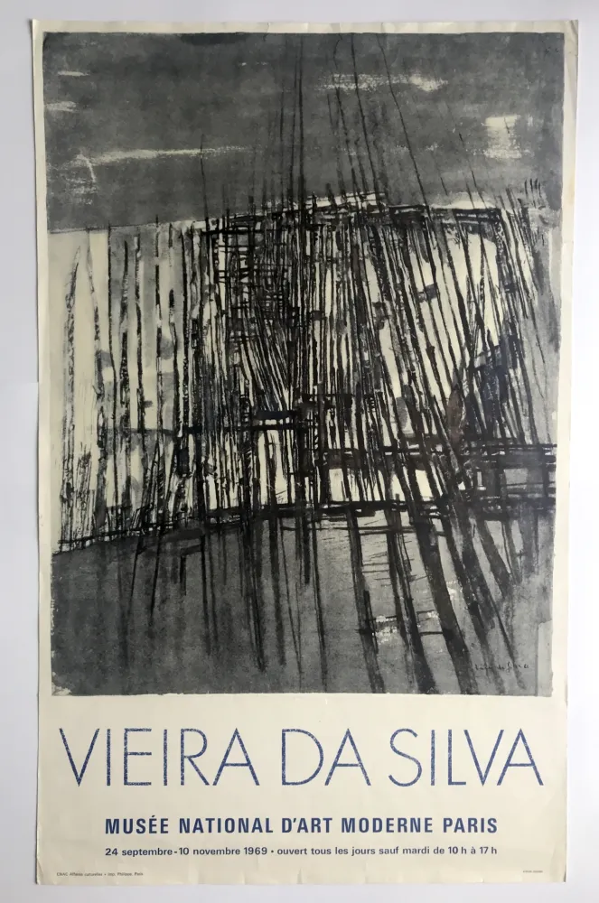 海报 Vieira Da Silva - Musée national d'art moderne