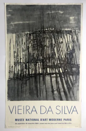 海报 Vieira Da Silva - Musée national d'art moderne