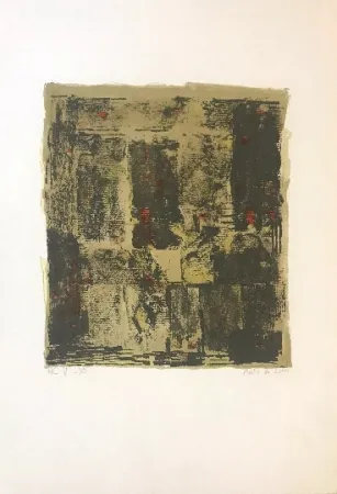石版画 Vieira Da Silva - Sans titre 5