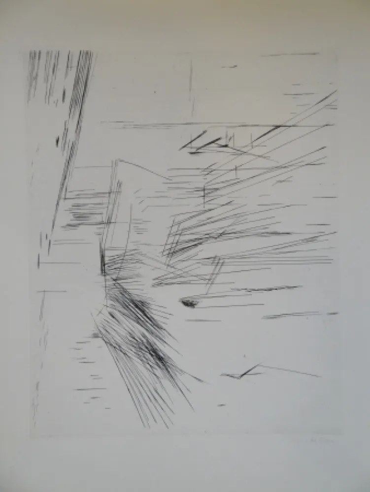 版画 Vieira Da Silva - Untitled