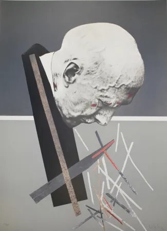 石版画 Villalba  - Sin Título 1