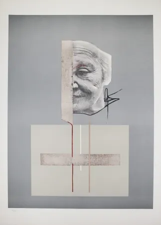 石版画 Villalba  - Sin título 4