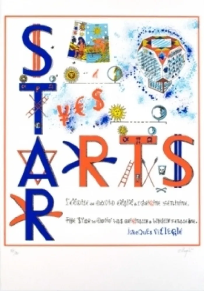 丝网印刷 Villeglé - Arts stars