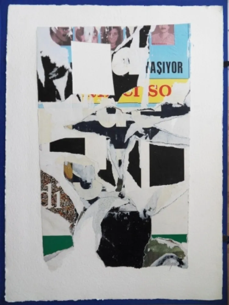 无技术 Villeglé - Lacération originale II