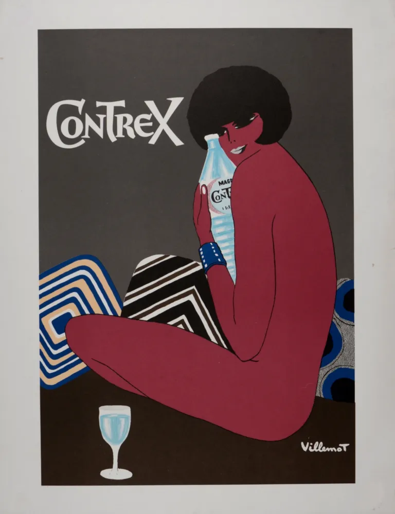 石版画 Villemot - Contrex, c. 1980