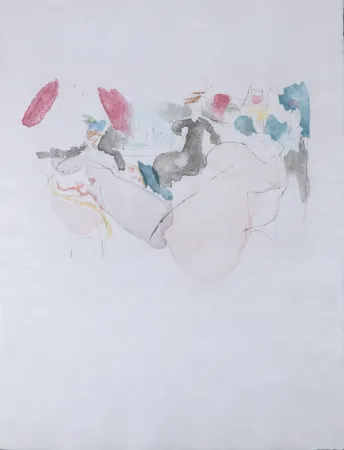 版画 Villon - 3 Figures, 1962