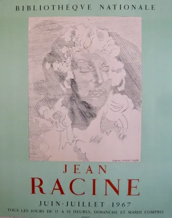海报 Villon - Affiche exposition Jean Racine BNF
