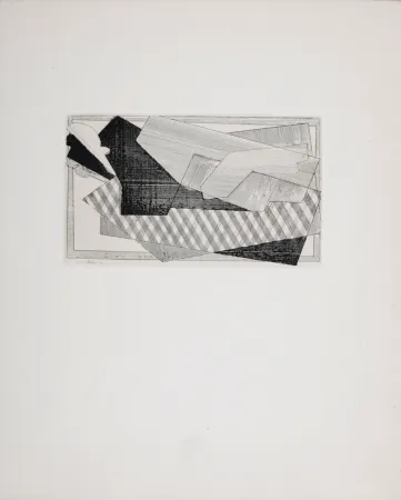 版画 Villon - Composition, 1947