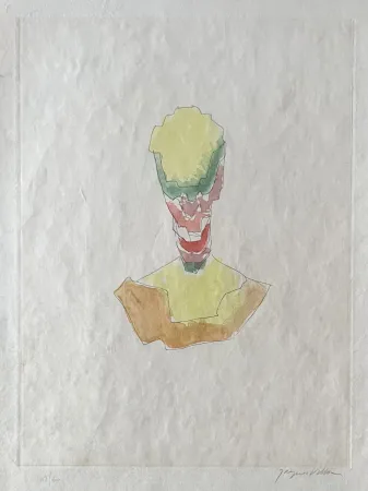 版画 Villon - Figure, 1962