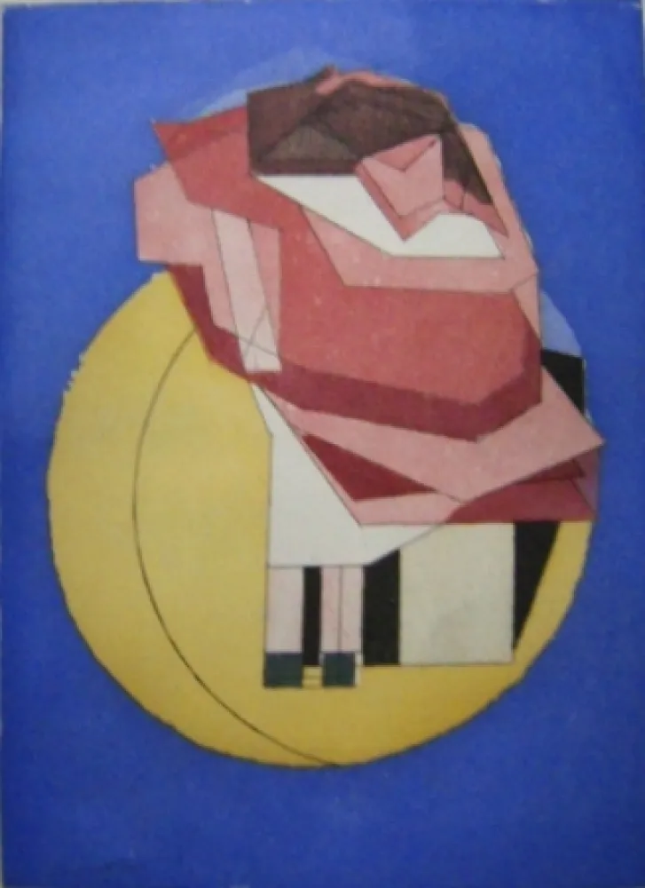 飞尘腐蚀法 Villon - La Poupee