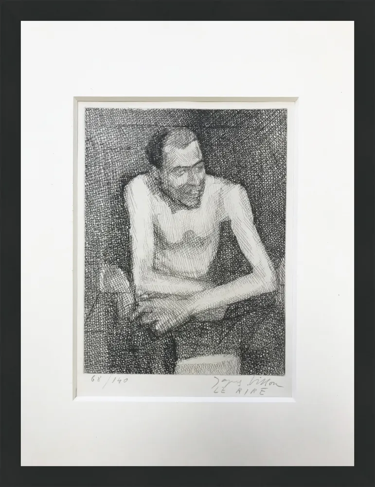 版画 Villon - LE RIRE