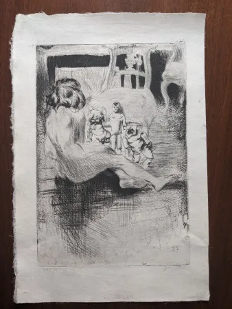 蚀刻飞尘法 Villon - Minne aux Poupées