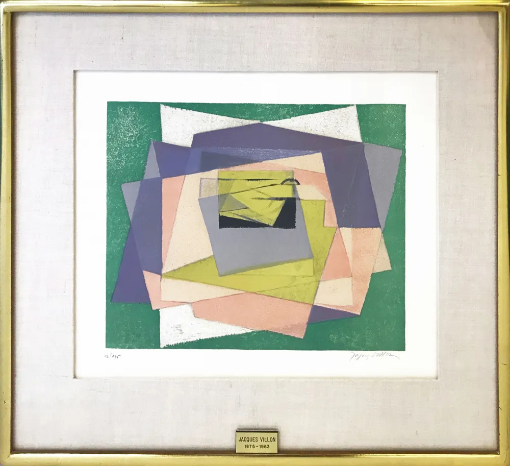 石版画 Villon - PAPIERS