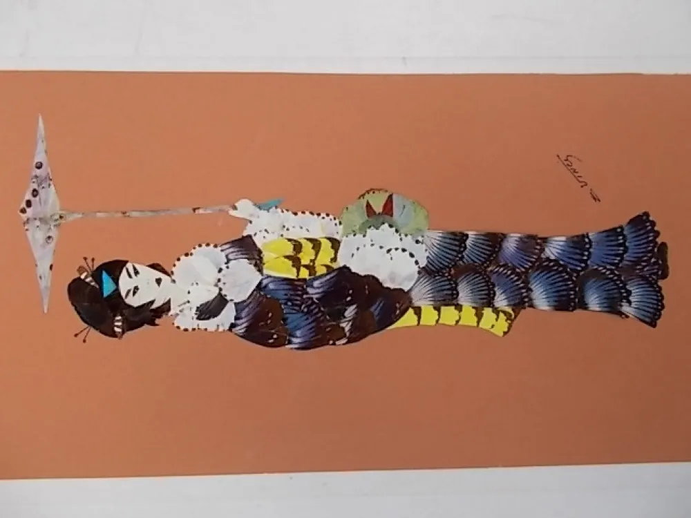 复数作品 Vinci - Femme en Kimono