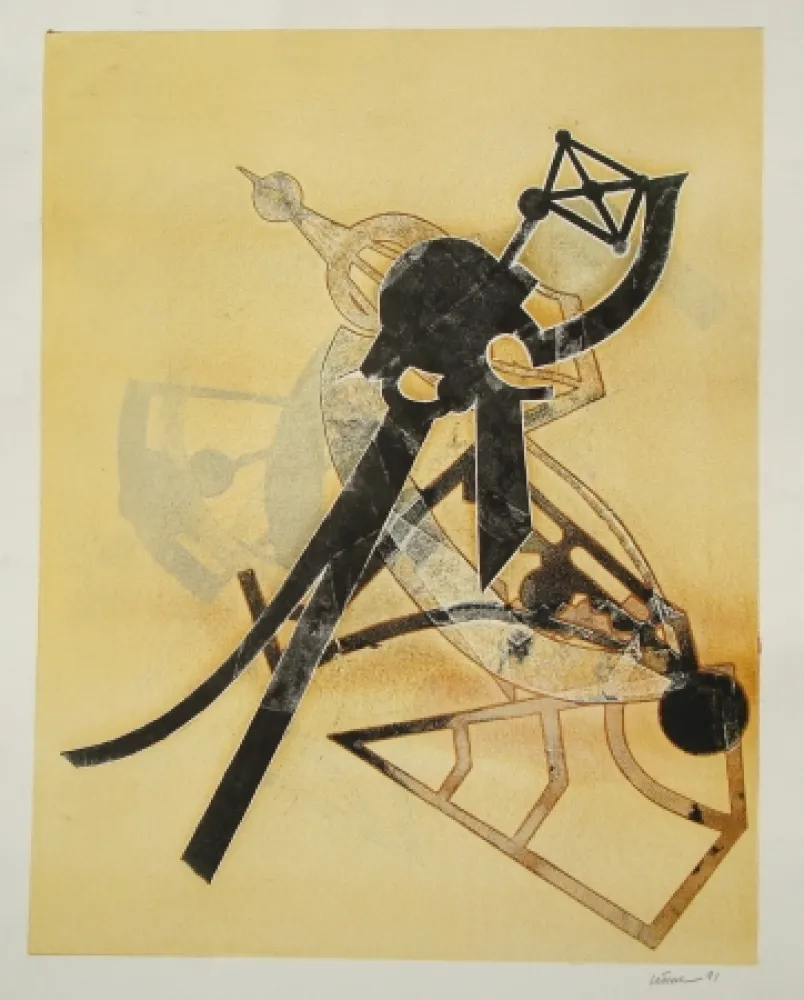 蚀刻飞尘法 Viseux - Monotrace