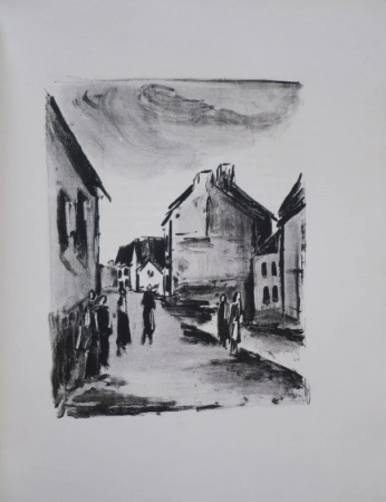 插图书 Vlaminck - Mont-Cinère.  Lithographies de Vlaminck.