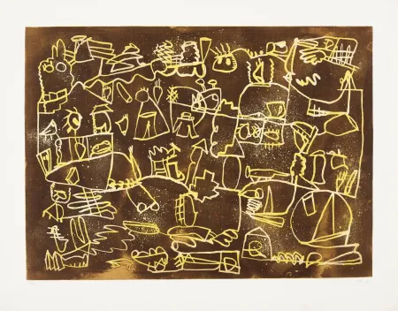 版画 Voss - Fièvre