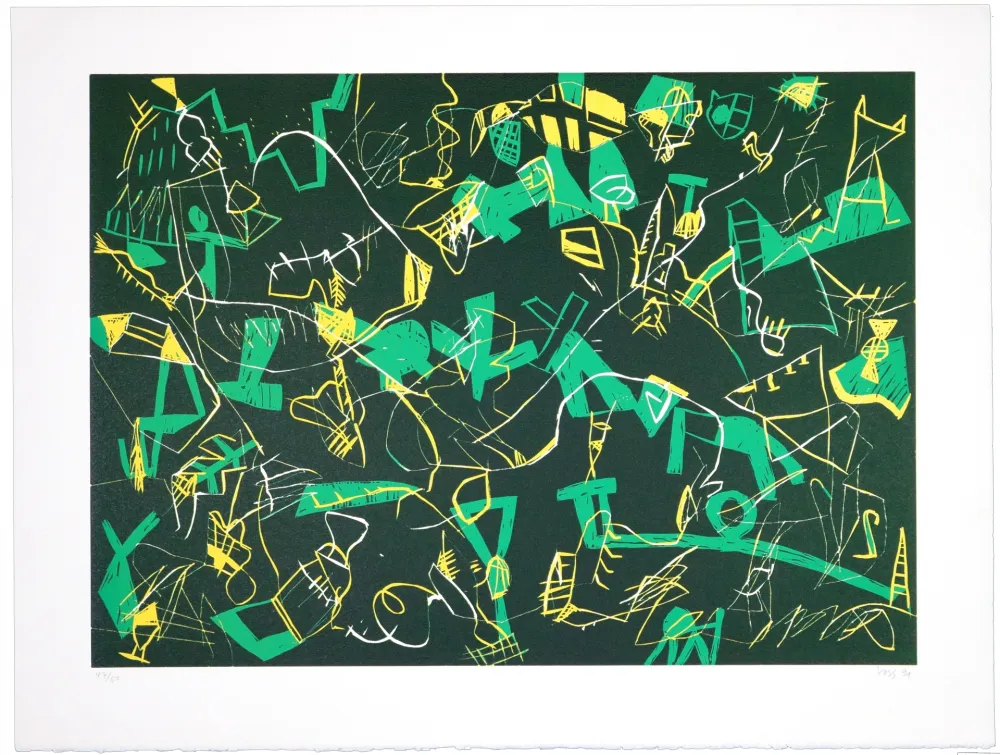 石版画 Voss - Marcottage