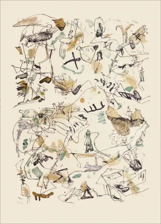 石版画 Voss - Sans titre n°77