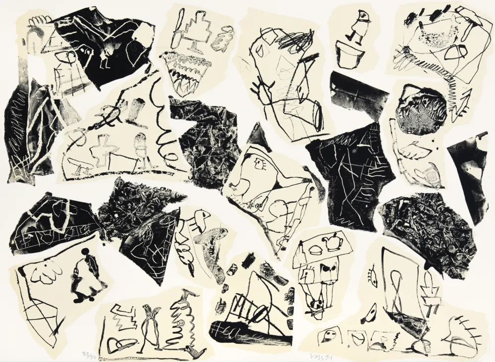 石版画 Voss - Souvenirs