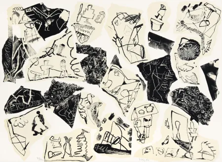 石版画 Voss - Souvenirs