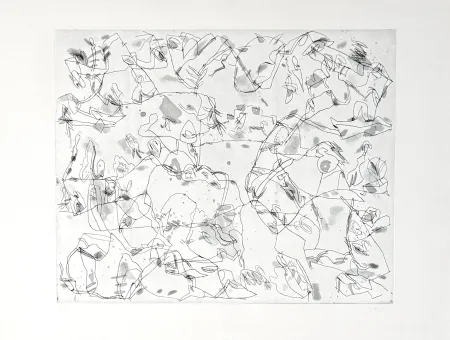 石版画 Voss - Untitled