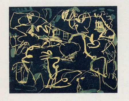 版画 Voss - Voie de la fumée