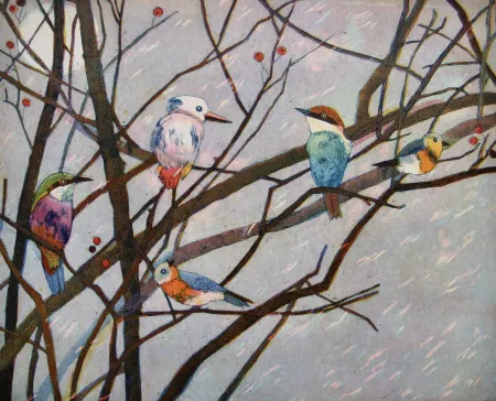 飞尘腐蚀法 Votteler - Im Regenbaum