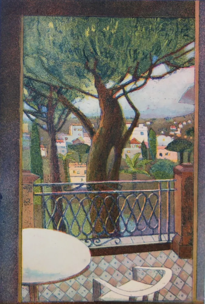 飞尘腐蚀法 Votteler - Südliche Terrasse