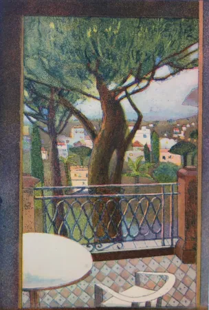 飞尘腐蚀法 Votteler - Südliche Terrasse