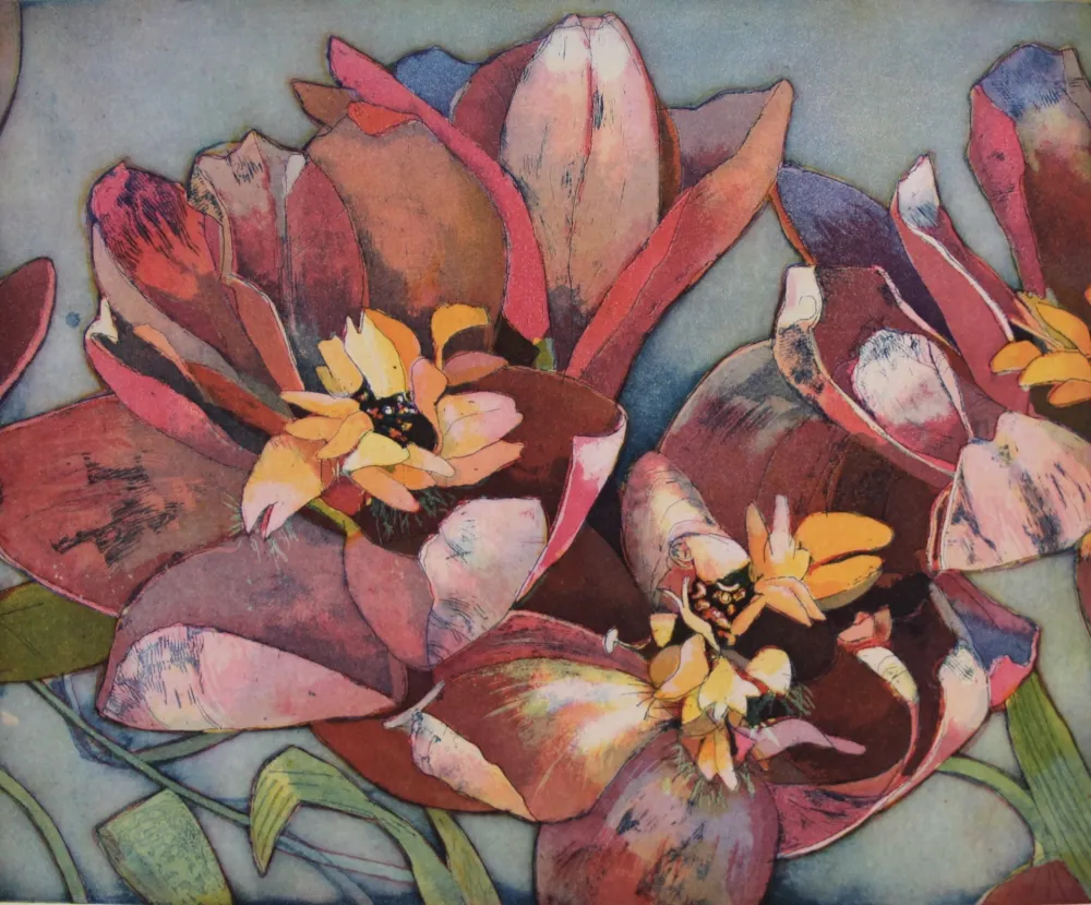 飞尘腐蚀法 Votteler - Wilde Blume