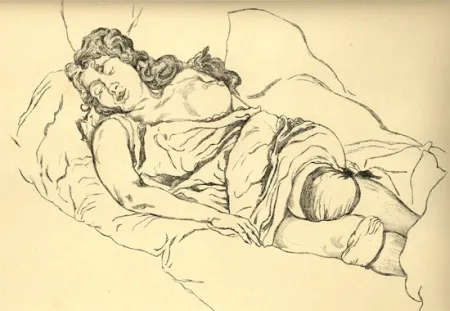 插图书 Vrieslander - Schlafende Frauen / Sleeping Women