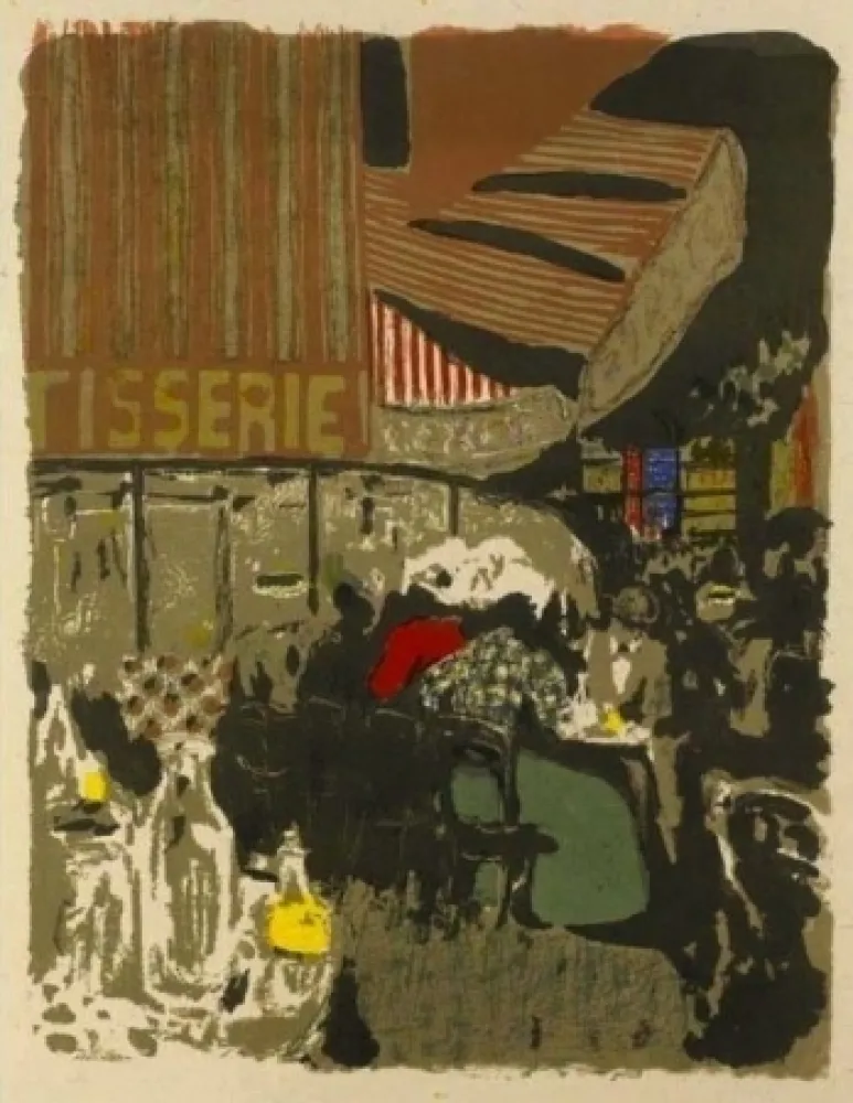 石版画 Vuillard  - La pâtisserie