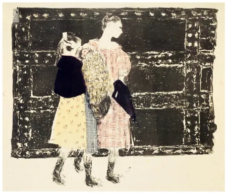 石版画 Vuillard - Paysage et intérieur 12