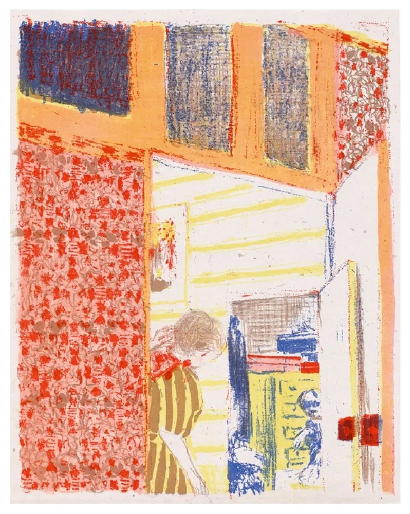 石版画 Vuillard - Paysage et intérieur 5