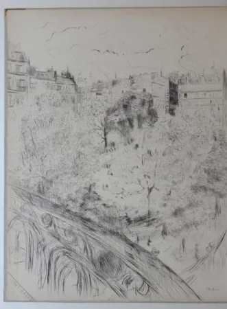 蚀刻飞尘法 Vuillard  - Tombeau de Edouard Vuillard