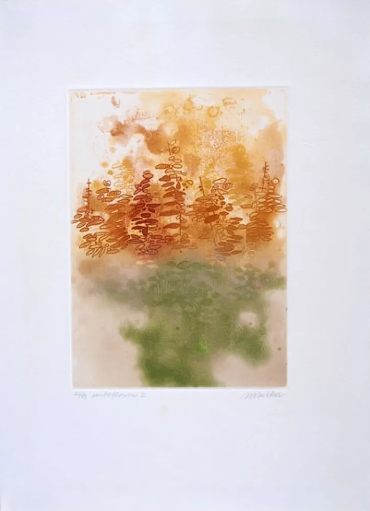 蚀刻版画 Walker - Midi flowers I