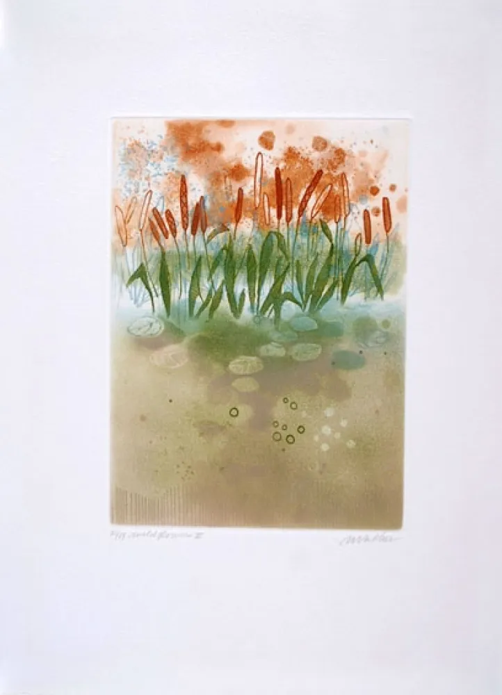 蚀刻版画 Walker - Midi flowers III